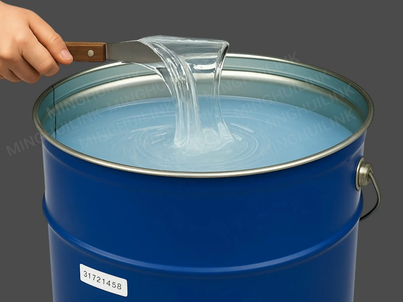 transparent liquid silicone